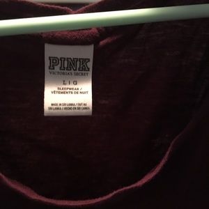 Long sleeve pink shirt